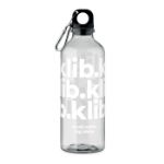 rpet fles 500 ml inhoud en met karabijnhaak