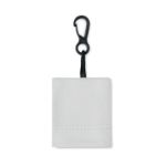 rpet reinigingsdoekje met vast zakje en ophanghaak