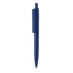 recycled abs balpen met blauwe inkt - blauw