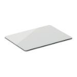 rechthoekige magneet 7,5 x 10cm met pvc-laminering
