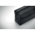 rpet toilettas met voorvak met rits en handvat