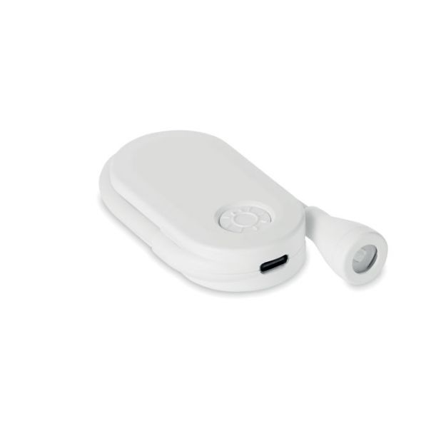 oplaadbaar led boeklampje met flexibele behuizing