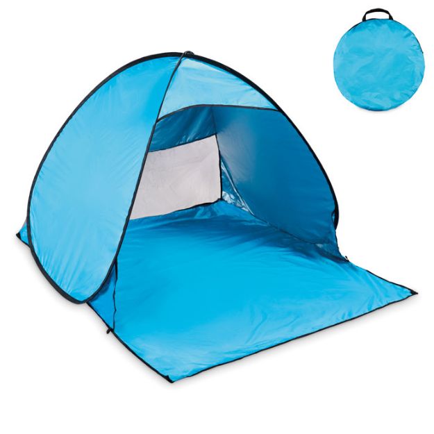 polyester tweepersoons strandtent lichtgewicht