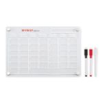 magnetische maandplanner a4 formaat met markers