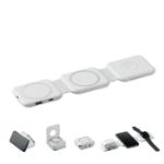 opvouwbaar station met 3 draadloze oplaadpunten