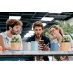 dubbelwandige mok 400 ml transparant schuifdeksel