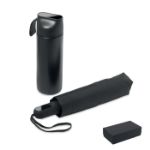 2-delige giftset fles en opvouwbare paraplu