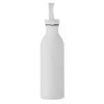 enkelwandige fles 500 ml met rubberafwerking