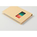 tekenset voor kinderen met 12 houten kleurpotloden