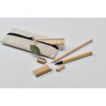 schrijfwaren set met natuurlijke look