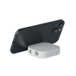 uittrekbare oplaad-/datakabel met telefoonhouder