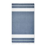 set van strandtas met hamamdoek 180 g/m2