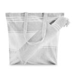 set van strandtas met hamamdoek 180 g/m2