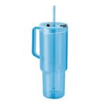 rpet beker met rietjesdop 1200 ml - 