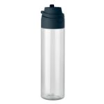 rpet fles 700 ml met 2-in-1 drink- en rietjesdop - marine