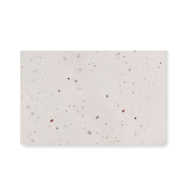 visitekaartje van wilde bloemen 5,5 x 8,5 cm