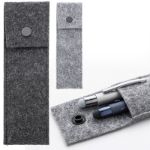 rpet pen case 2 pennen met knoopsluiting