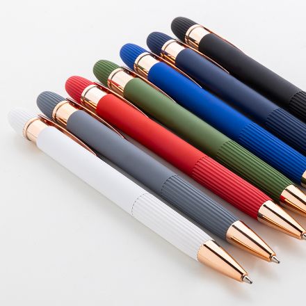 recycled aluminium balpen rubberen behuizing