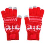 kerst touchscreen gebreide handschoenen 1 maat