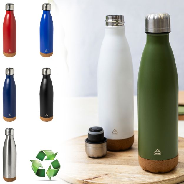 dubbelwandige geïsoleerde fles recouver 500 ml