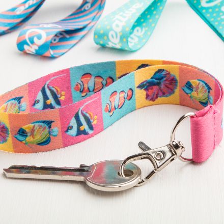 custom made sleutelhanger polyester