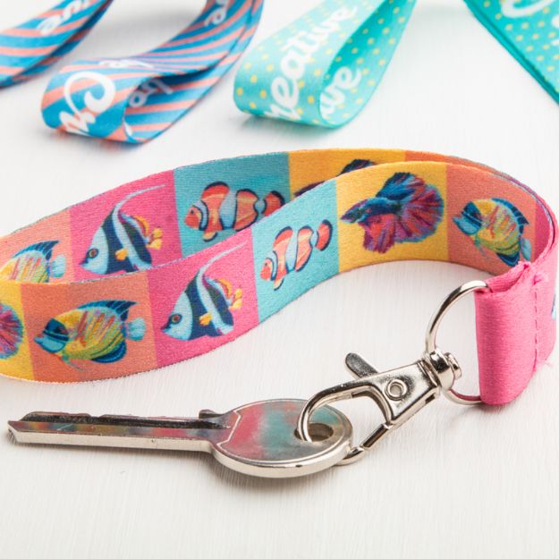 custom made sleutelhanger polyester