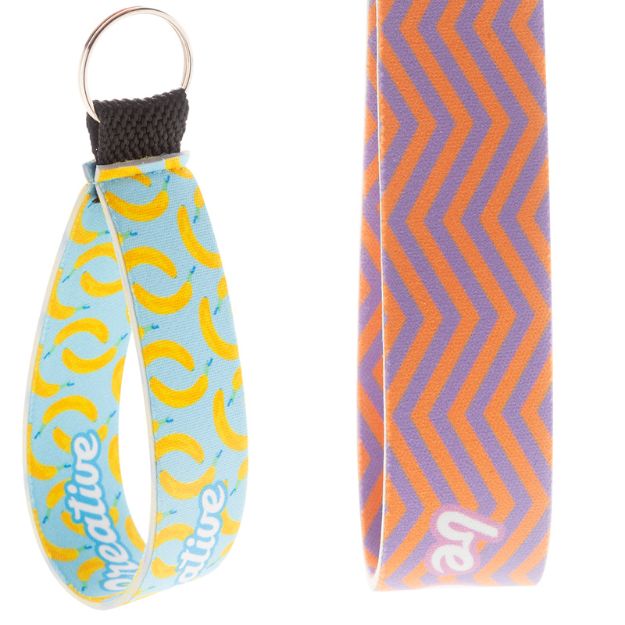 custom made rpet-sleutelhanger strappy