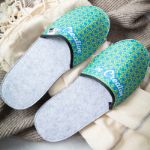 custom made rpet pantoffels bedrukt bovenkant