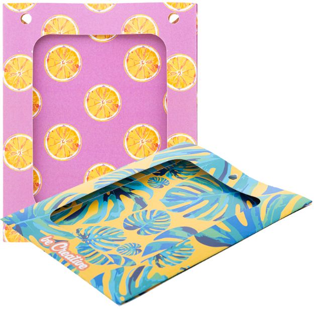 custom made badgehouder print aan beide zijden