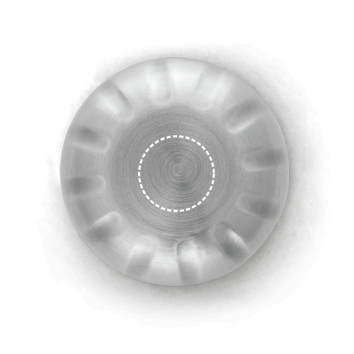 lasergravure <   2 cm2 (Ø 20 mm)