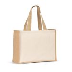 helsinque canvas tas 320 g/m2 met jute afwerking