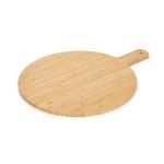 cheesano ronde bamboe serveerplank met handvat