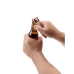 sylvester rechthoekig sleutelhanger met flesopener