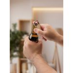 sylvester rechthoekig sleutelhanger met flesopener