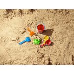 pp strandemmer met 5 accessoires in kleuren