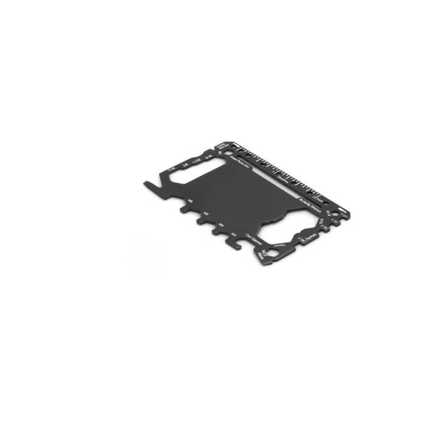 peebles multifunctionele kaart rvs met 20 functies