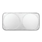 polyester autozonnescherm met ronde delen 65 cm