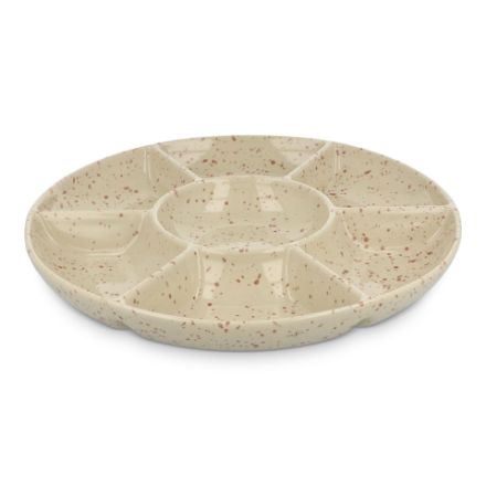 sagaform keramische ronde serveerschaal 26 cm