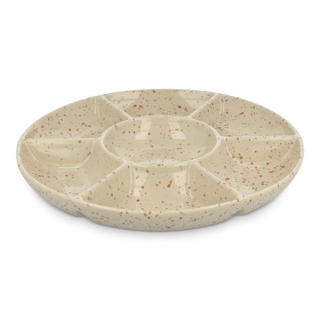 sagaform keramische ronde serveerschaal 26 cm