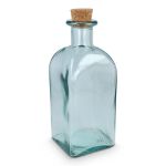 insideout vierkante recycled glazen fles 1000 ml