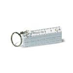 duimstok sleutelhanger 0.5 m abs