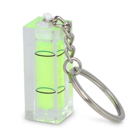 sleutelhanger met waterpas 40 x 15 x 15 cm