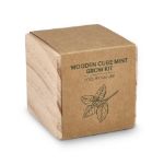 fsc houten plantenbak set mint met sleeve