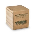 fsc houten plantenbak set microgreens met sleeve