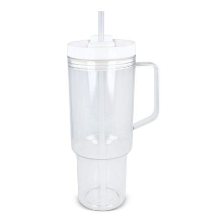 miami beker met handvat transparant 1200 ml r-pet