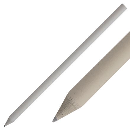 potlood gemaakt van recycled papier.