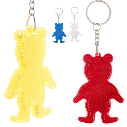 sleutelhanger met reflector i.v.v. beer.