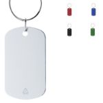 sleutelhanger ralutag recycled aluminium