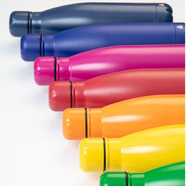 recycled roestvrijstalen fles refill 790 ml