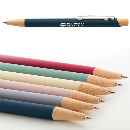 balpen pastelloo met bamboe details